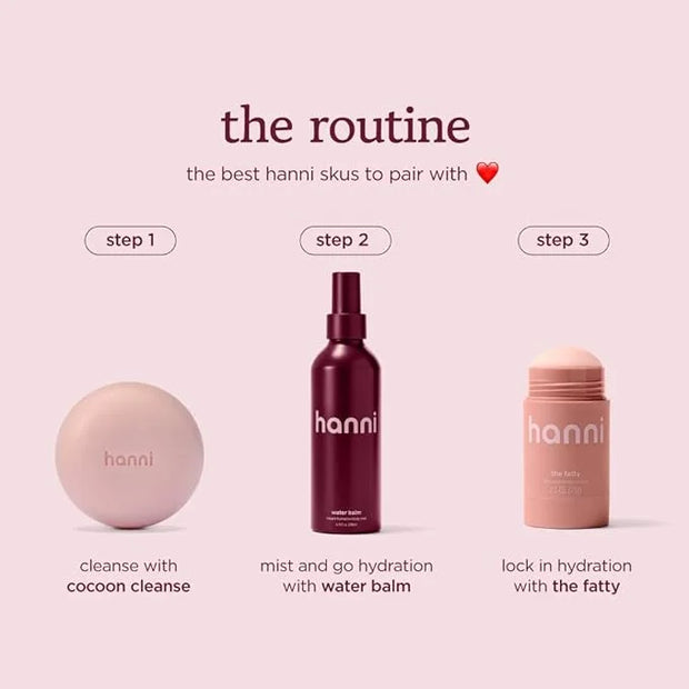 HANNI Water Balm Hydrating Body Mist, Moisturizer Spray with Hyaluronic Acid for All Skin Types, Lotion Replacement, 200 m...