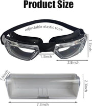 Dry Eye Relief Glasses with Hydrating Chamber Design and Air Circulation Holes，Silicone Hydrating Dry Eye Masks，Moisture E...