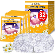 XPCARE 32 Pack Steam Eye Masks for Dry Eyes, SPA Warm Sleep Eye Mask, Disposable Heated Eye Mask for Dark Circles, Puffy E...