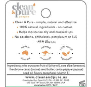 Lip Balm (Pawpaw) 100% Natural Beeswax,