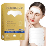 12Pcs Forehead Wrinkle Patches for Women, Hydrolyzed | Collagen | Vitamin E | Aloe Vera to Reduce Wrinkles Forehead Wrinkl...