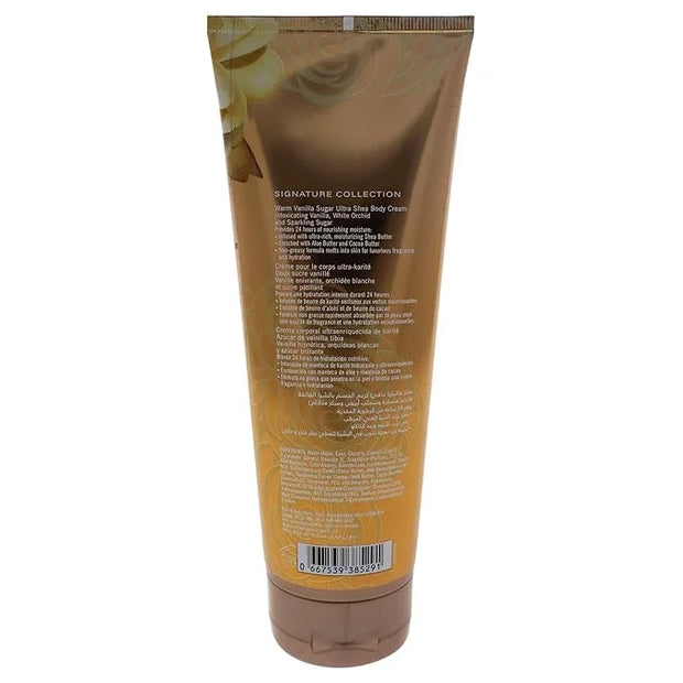 Bath & Body Works Warm Vanilla Sugar Ultra Shea Body Cream 8 Oz (I0095235) - Product Image