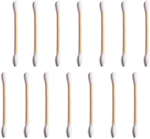 Clean Skin Club Clean Swabs, 2 Pack, 1000 Total Count, One Pointed Tip, Biodegradable + Organic Cotton & Bamboo, Makeup & ...