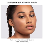 Phase Zero Makeup Powder Blush for cheeks | "Summer Rain" | 4g / 0.141oz | Cruelty-Free, Vegan, Clean Beauty | Buildable &...