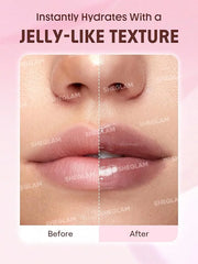 SHEGLAM Jelly Wow Tinted Lip Oil Plumping Lip Gloss Natural -Hot Shot - Product Image
