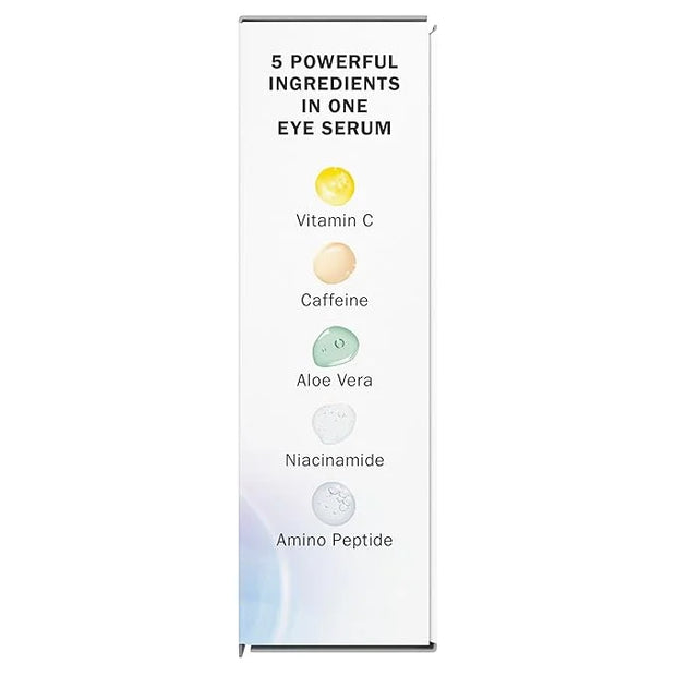 Olay Super Eye Serum - Vitamin C, Caffeine, Niacinamide, Amino Peptide, Aloe Vera - Brightens Dark Circles, Anti-Wrinkle, ...