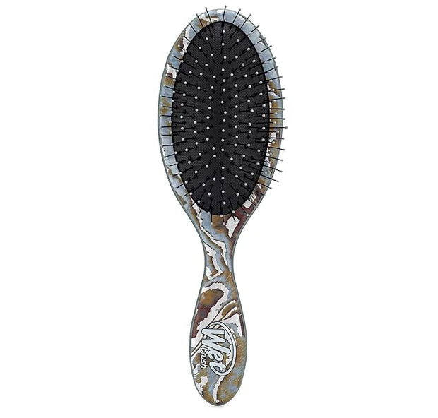 Wet Brush Original Detangler Hair Brush, Grey (Engineered Nature) - Ultra-Soft IntelliFlex Bristles - Detangling Brush Gli...