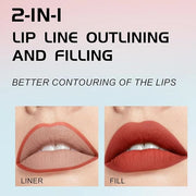 YOUNG VISION Gourd-Shaped Precision Liquid Lipstick & Lipliner YOUNG