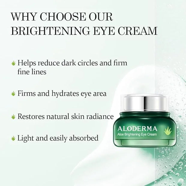 Aloderma Brightening Cream Set, 2 pieces - Brightening Cream, Brightening Eye Cream - Product Image