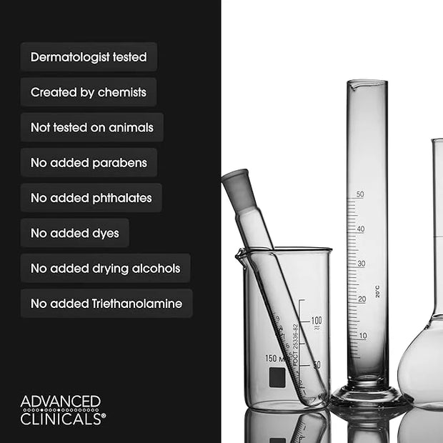 Advanced Clinicals Collagen Peptides Body Lotion & Face Moisturizer | Peptide Infused Collagen Lotion For Women & Men Help...