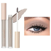 Liquid Eyeshadow Matte Long Lasting High Pigment Eye shadow Gel Eye Makeup (Matte Gray) - Product Image