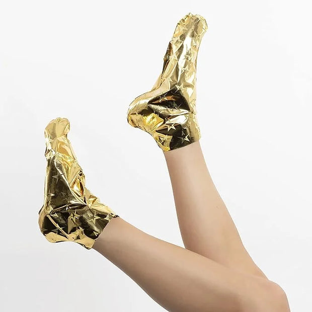 STARSKIN VIP The Gold Mask Giftset - High-end Gift - Complete Collection - Includes Hand, Foot, and Face Masks Headband - ...