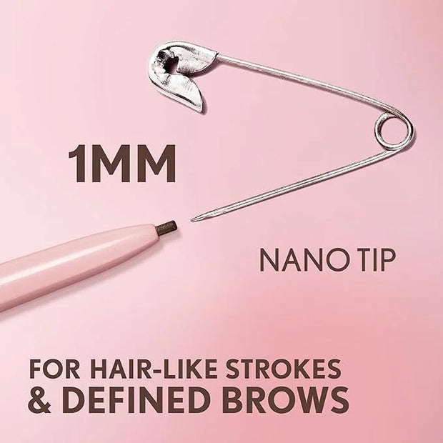 Covergirl Clean Fresh Brow Nano, 200 Blonde, Eyebrow Pencil, Ultra-Precise Tip, Waterproof, Transfer-Resistant, Built-In S...