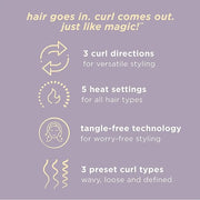 INFINITIPRO BY CONAIR Curl Secret Automatic Curling Iron - 3/4-inch Barrel - Hair Curler for All Hair Types and Lengths - ...