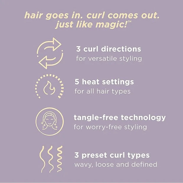 INFINITIPRO BY CONAIR Curl Secret Automatic Curling Iron - 3/4-inch Barrel - Hair Curler for All Hair Types and Lengths - ...