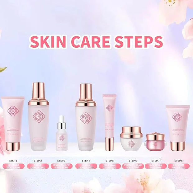 Ganoderma Anti-Aging10-Piece Skincare Set Moisturizing and Rejuvenating Skincare Set For Women Mother's Day Gift - Product...