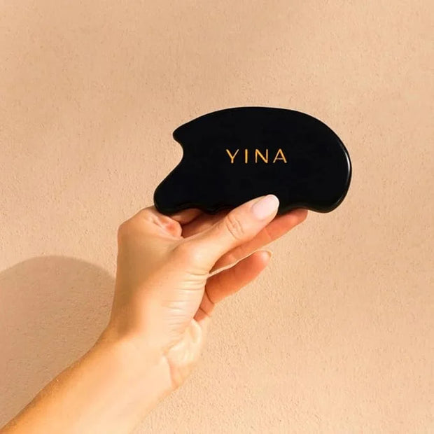 YINA - Gua Sha Discovery Set With Nourish Botanical Serum | Sustainable, Cruelty-Free, Clean Skincare - Product Image