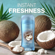 Secret Fresh Antiperspirant Deodorant for Women, 72hr Breathable Sweat & Odor Protection, Instant Freshness & Gentle, PH B...