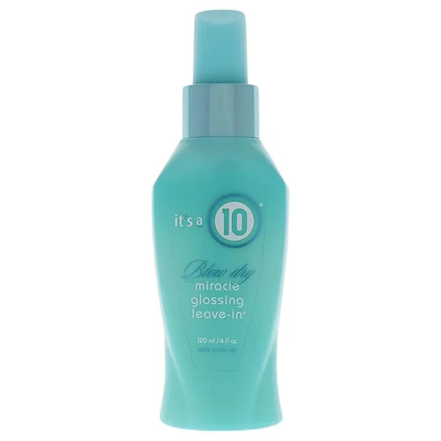 Its A 10 Miracle Blow Dry Glossing Leave-In Treatment Unisex 4 oz - Product Image