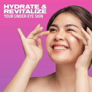 Eye Patches for Dark Circles and Puffiness, Under Eye Mask with Hyaluronic Acid and Kakadu Plum, Vegan and Cruelty-Free Un...