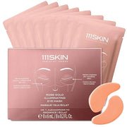 111SKIN Rose Gold Illuminating Eye Mask, Brightening & Hydrating Under Eye Patches for Dull, Dry Skin with Rose Extract, C...