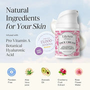 LilyAna Naturals Face and Neck Moisturizer for Women and Men - Moisturizer Face and Neck Cream for Dry Skin and Dark Spot ...