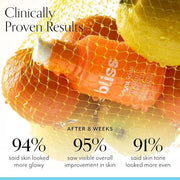 Bliss Bright Idea Vitamin C + Tri-Peptide Collagen Brightening Face Skincare Serum - Anti Aging, Reduces Dark Spots, Boost...