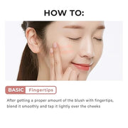 A'PIEU Juicy-Pang Jelly Blusher [RD01] (0.17 oz) - Soft Touch Cheek Color with Creamy Powdery Texture for Natural Dewy-Fin...