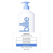 Billie Sensi Ultra-Gentle Women's Body Lotion, Fragrance-Free, Allantoin & Aloe Vera, 18 fl oz - Product Image