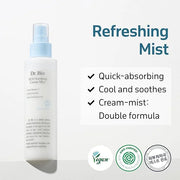 ECO Soothing Cream Mist (5.07oz/150ml), Face and Body Mist for Senstive Skin, Immediate Hydration and Soothing with Probio...
