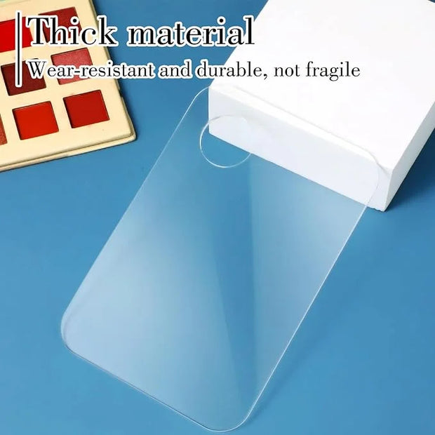 Makeup Palette Tray, Acrylic Foundation Palette with Spatula