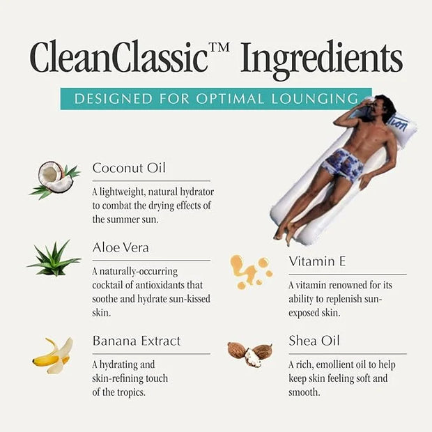 Vacation Classic Whip SPF 30 Sunscreen + Air Freshener Bundle, Whipped Sunscreen Mousse SPF 30, Moisturizer with SPF, Broa...