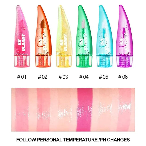 AKARY Hydrating Lip Glow Oil, Plumping & Glitter Hydrating