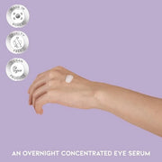 Eye cream for dark circles puffiness and bags anti aging wrinkles korean cream peptide, vitamin c, collagen, vegan under e...