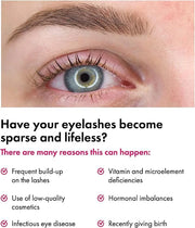 Eyelash Growth Serum - Innovative Formula for Longer, Thicker, Fuller Brows & Lashes - Natural, Cruelty-Free & Hypoallerge...