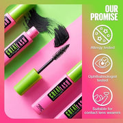 Maybelline Great Lash Washable Mascara Makeup, Volumizing Lash-Doubling Formula That Conditions As It Thickens, Blackest B...