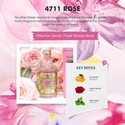 4711 Floral Collection Rose by Muelhens for Women - 3.4 oz EDC Spray - Product Image