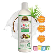 OKAY | All Natural Baby Shampoo | For All Hair Types | Cleanse, Nourish & Condition | With Papaya Extract | Free of Sulfat...