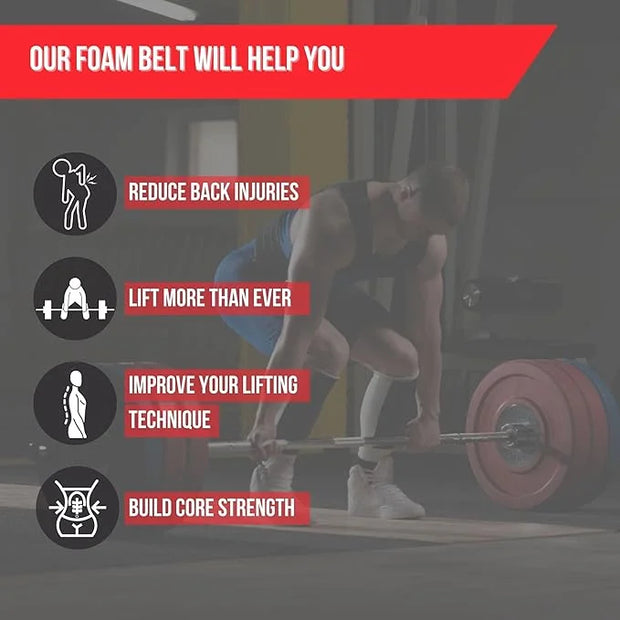 5" Men's Foam Weightlifting Belt - Product Image