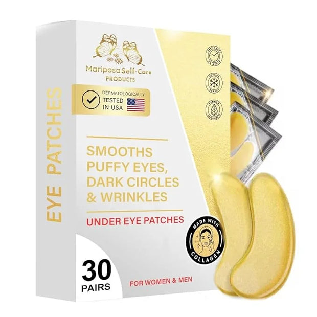 24K Gold Eye Masks - Product Image