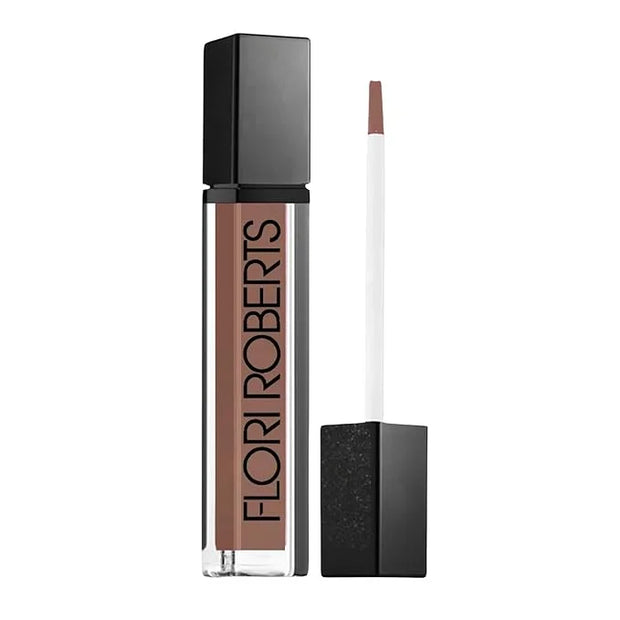 Flori Roberts Mineral Base Lip Shine, Vibrant Lip Gloss Makeup for Women of Color or Deeper Skin Tones, Non-Sticky, Long W...