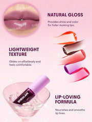 SHEGLAM Jelly Wow Tinted Lip Oil Plumping Lip Gloss Natural -Baby Steps - Product Image