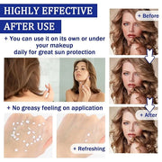 Face Sunscreen SPF 50+ PA+++,No Sticky Tinted Sunscreen for Face,Lightweight Long Lasting Travel Size Sunscreen Cream,Wate...