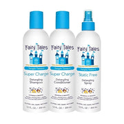 Fairy Tales Tangle Tamer Detangling Shampoo and Conditioner for Kids plus Detangling Spray - Ultra Moisturizing and Anti F...