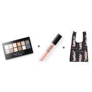 Maybelline New York Limited-Edition Fundles Send Nudes w/Eyeshadow Palette, Color Sensational Vivid Hot Lacquer Lip Gloss ...