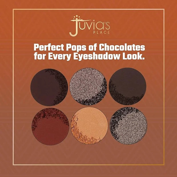 Juvia's Place Palette The Chocolates - Tan, Auburn,