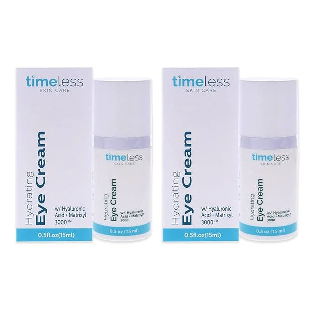 Timeless Hydrating Hyaluronic Acid Eye Cream Cream Unisex 0.5 oz Pack of 2 - Product Image