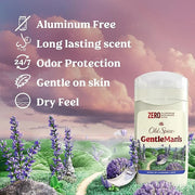 Old Spice GentleMan's Aluminum Free Dry Feel Deodorant for Men, 24/7 Lasting Freshness, Gentle on Skin with Skin Condition...