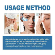 Zetiling 8 Pack Reusable Ice Gel Eye Pad for Puffy Eyes, Hot Cold Eye Mask, Deep Hydration and Anti Aging Effects - Produc...