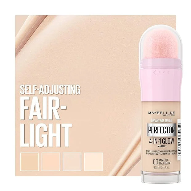 Maybelline New York Instant Age Rewind Instant Perfector 4-In-1 Glow Makeup - Primer, Concealer, Highlighter and BB Cream ...